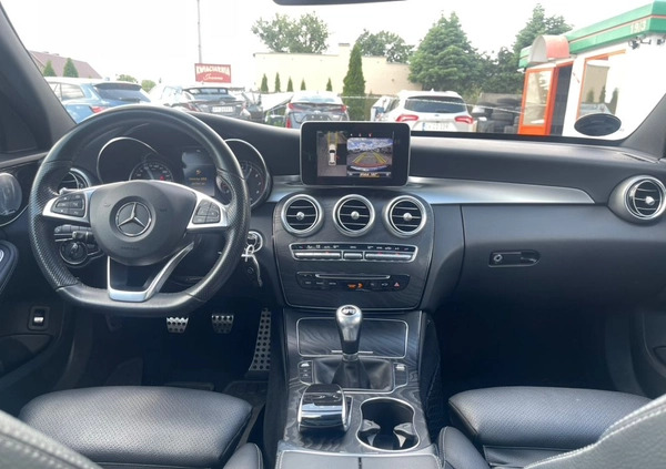 Mercedes-Benz Klasa C cena 79800 przebieg: 164000, rok produkcji 2017 z Czaplinek małe 596